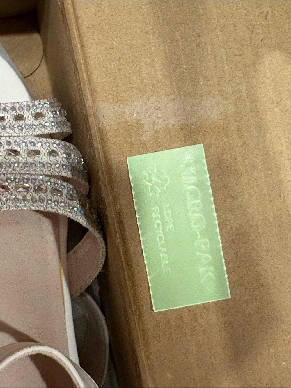 Wal Fou Rhinestone Strappy shoes NEW in Box!